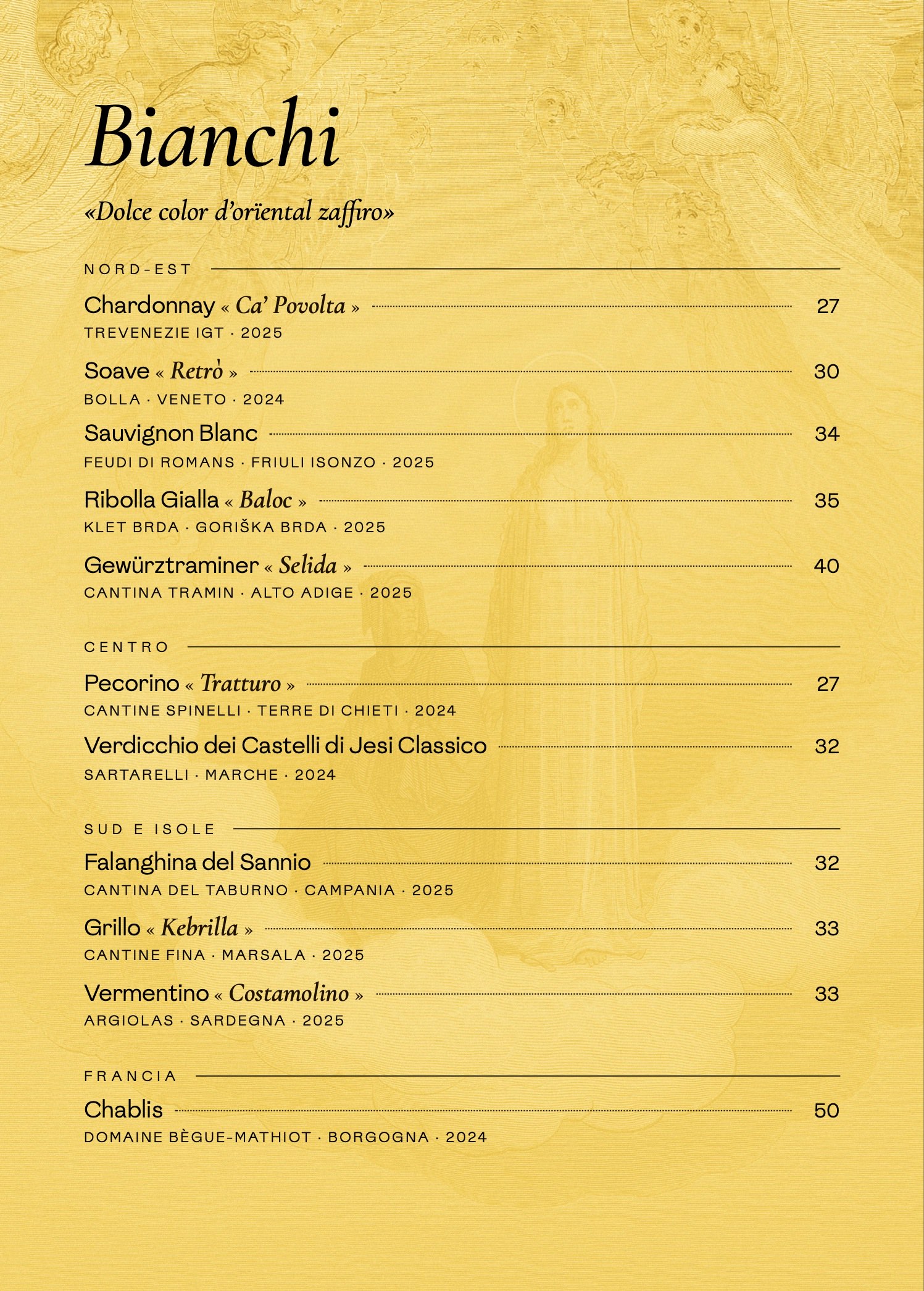 Carta dei Vini — 4